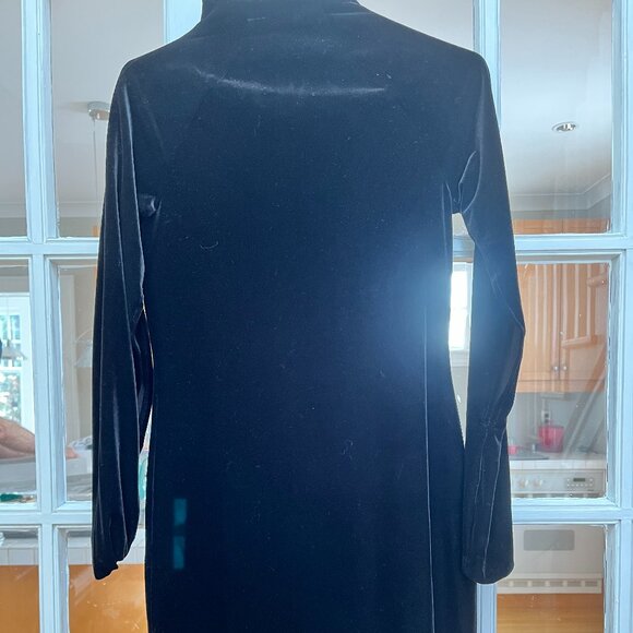 Black velour Cheap Monday dress, Size Medium - Picture 1 of 5